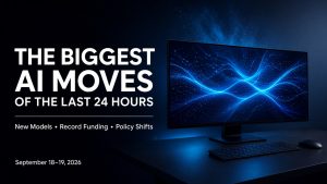 Biggest AI News This Week: New Models, $3.9B Funding & California’s Kill Switch